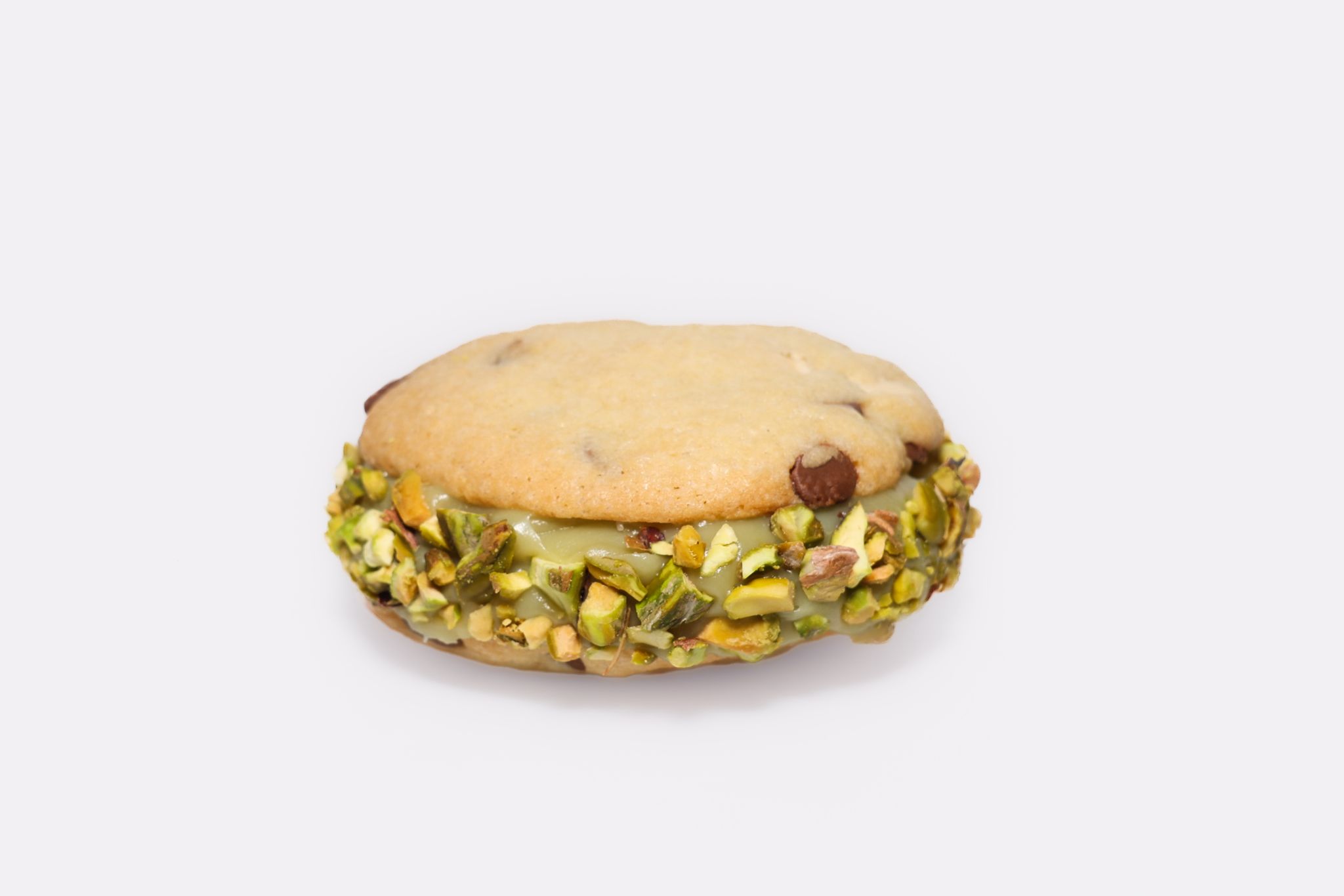 Pistachio Sandwich - Pistachio Cookie with Pistachio Brigadeiro